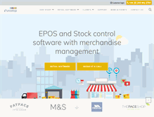 Tablet Screenshot of eurostop.com